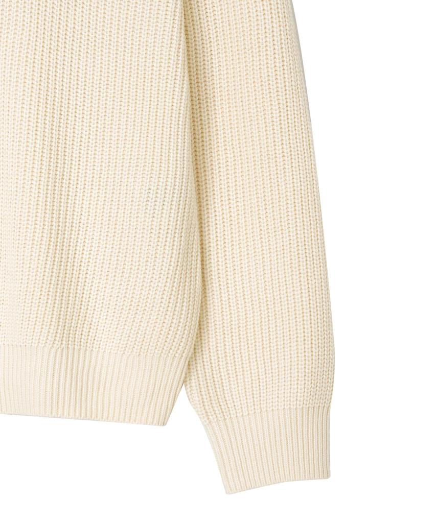 LEE Applique Big Twitch Logo Knit Ivory