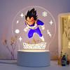 Серия Ночников Dragon Ball Анимационные Фигурки 3D Украшения Мультяшный Персонаж Goku Настольная Лампа Декор Стола Рождественские Подарки
