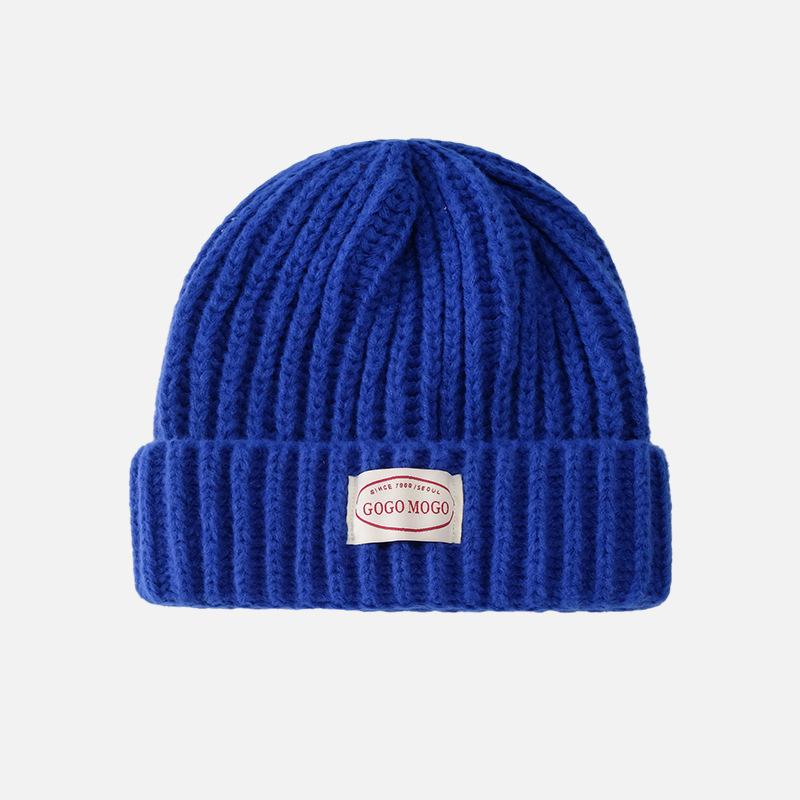 Шапка из шерсти Alphabet женская осенне-зимняя, ветрозащитная, для защиты ушей, для лица, модная, универсальная, теплая, вязаная шапка