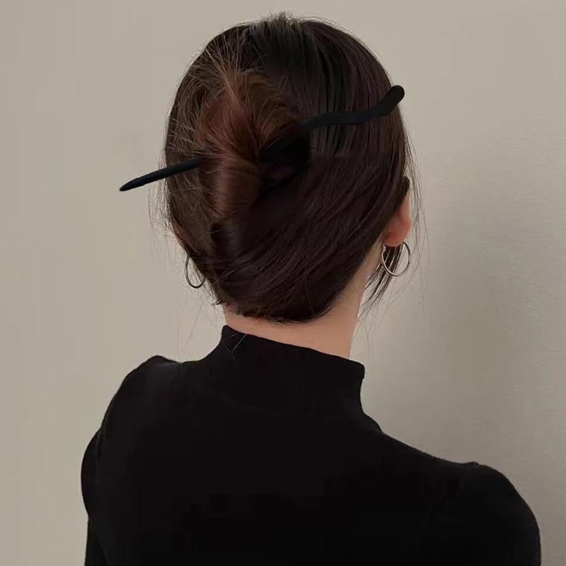 Ручная работа из лисы, винтажные женские палочки для волос в китайском стиле, модные аксессуары для длинных волос для девочек