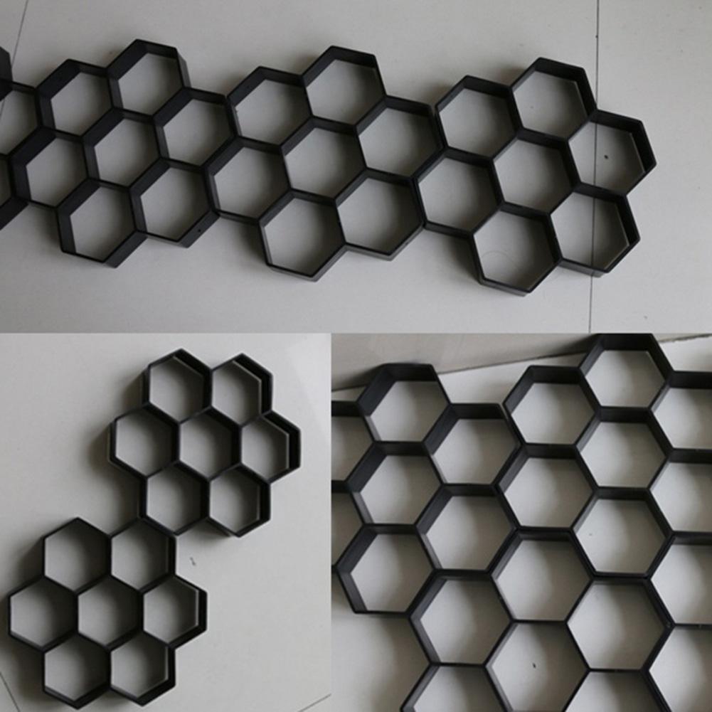 Формы для бетона для садовой прогулки, тротуарной плитки, DIY, ручная укладка цементного кирпича, каменной дороги, бетонные формы для дома, двора, сада