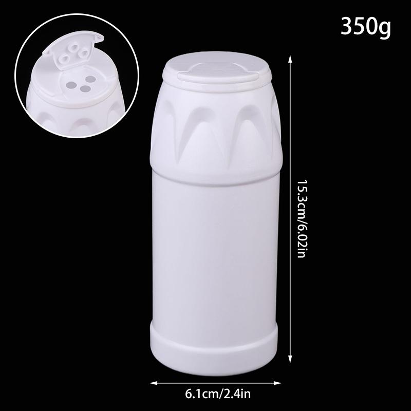 Многоразовый пластиковый контейнер для пудры 250/350 г – Диспенсер для сухой косметической пудры-талька с распылителем