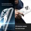 Магнитный прозрачный чехол для iPhone 17 Pro Max, Apple 16, 15, полная защита; Совместим с 13 Mini
