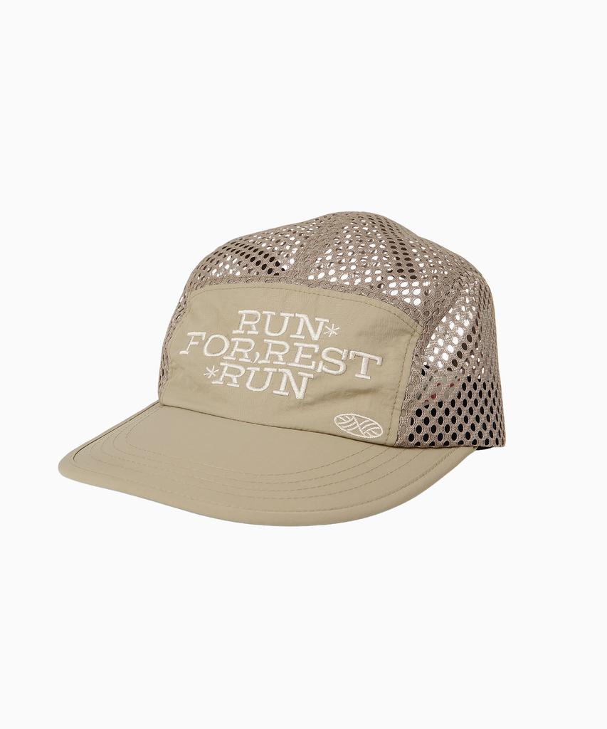 Кепка-сетка Minasu Run For Rest Run Mesh Camp Cap_Бежевый