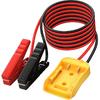 6FT Jumper Cable Clamps With Power Wheel Battery Adapter 20V Battery Jumper Starter For Car Jump Starting Using Tool