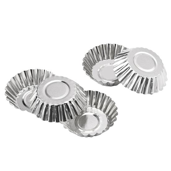 50 шт., форма для яичного пирога, антипригарная пищевая одноразовая фольга, форма для пудинга, помадка, форма для выпечки, кухонные принадлежности