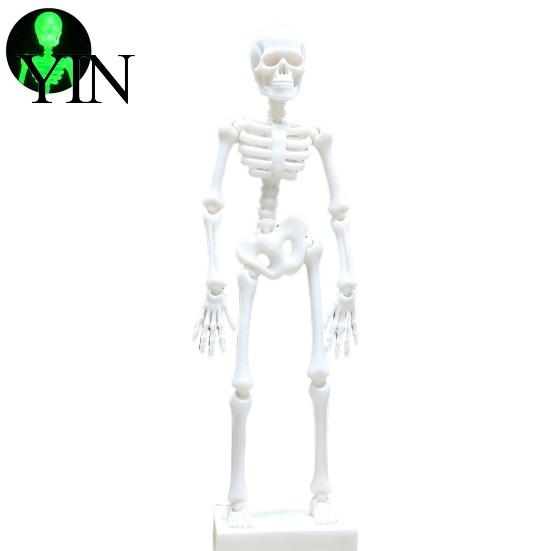 Interactive Fish Tank Decoration Dancing Skeleton Aquarium Bubbler, Action Ornament, Glow in The Dark Unique Underwater Scenery Decor, Air-Driven
