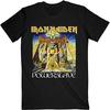 Футболка классической рок-метал-группы Iron Maiden Футболка Powerslave World Slavery Tour