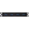 USB Hub - STARTECH.COM - HB30CM4AB - 4 USB-A Ports - Bus Power Supply - 5Gbps