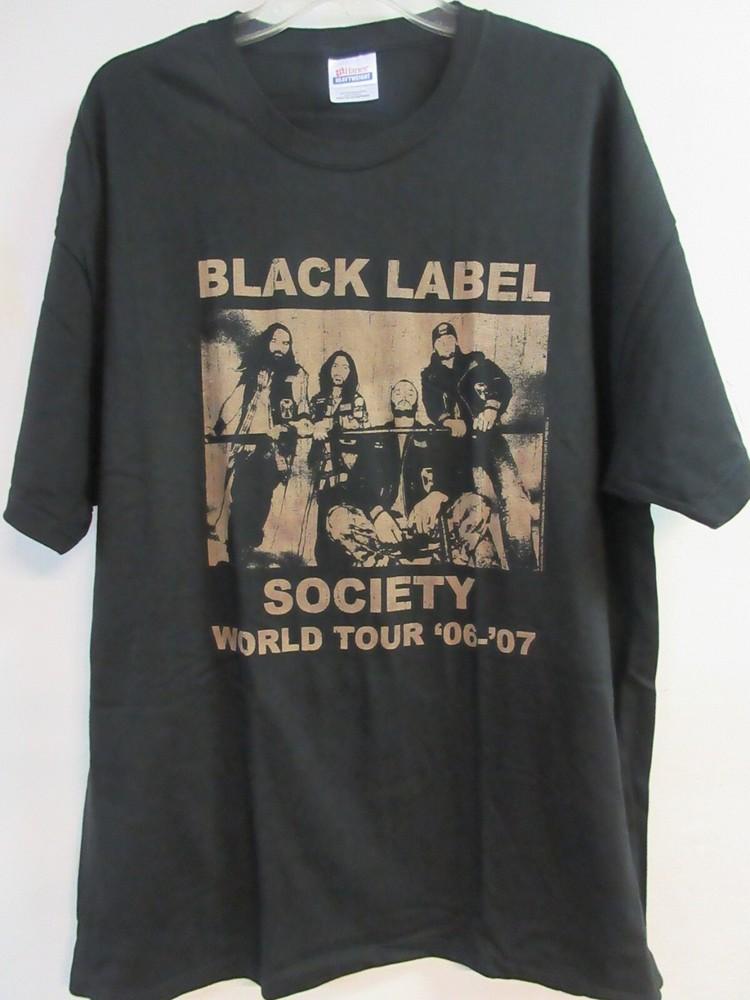 BLACK LABEL SOCIETY ОФИЦИАЛЬНОЕ ФОТО УЧАСТНИКОВ ГРУППЫ КОНЦЕРТ МУЗЫКА 2XL /XXL Унисекс Футболка