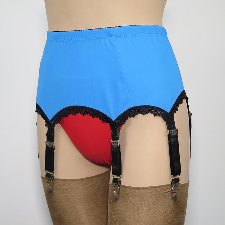 Hot Sales Polyester Mesh 6-claw Buckle Non-slip Garter Belt Thigh Garters Garter Belt Sexy