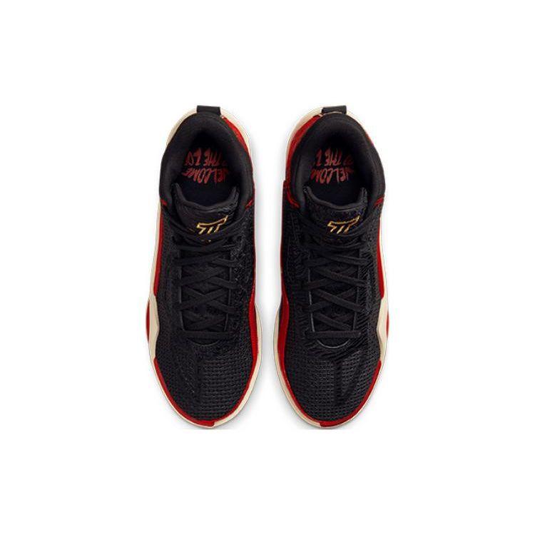 Мужские кроссовки Air Jordan Tatum 1 PF Zoo Черный Университетский-красный Пляж DX6734-001