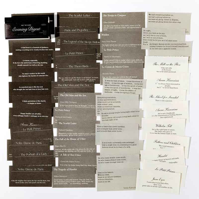 100 листов винтажная английская поэзия, благословение, декоративный материал, бумага, фон для коллажа, бумага для скрапбукинга, дневник, этикетка, планировщик