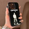 Чехол для телефона Playboi Carti O-Opium Rap Для IPhone 16 15 14 13 12 11 17 Pro Max Plus Цвет Серебристый Корпус