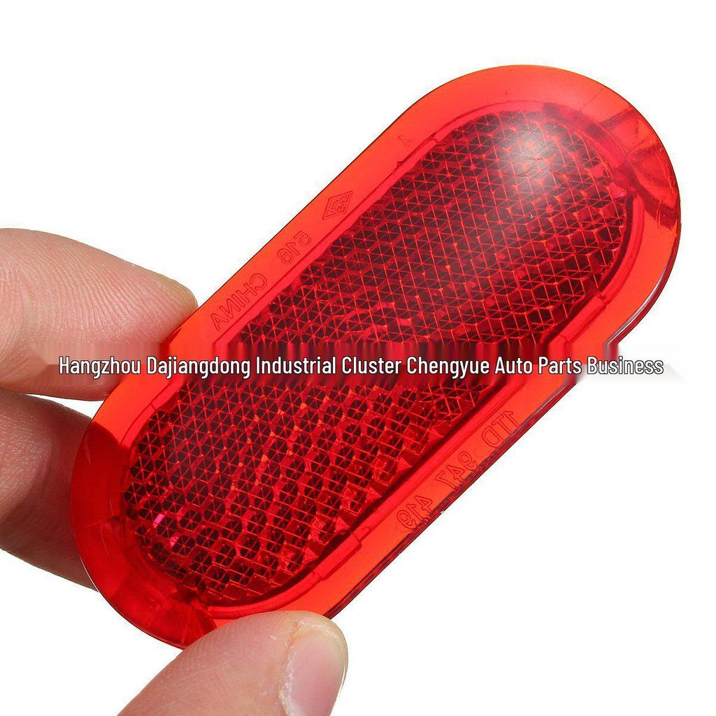 Volkswagen POLO Touran Door Panel Light: Red Decorative Reflector (6Q0947419)