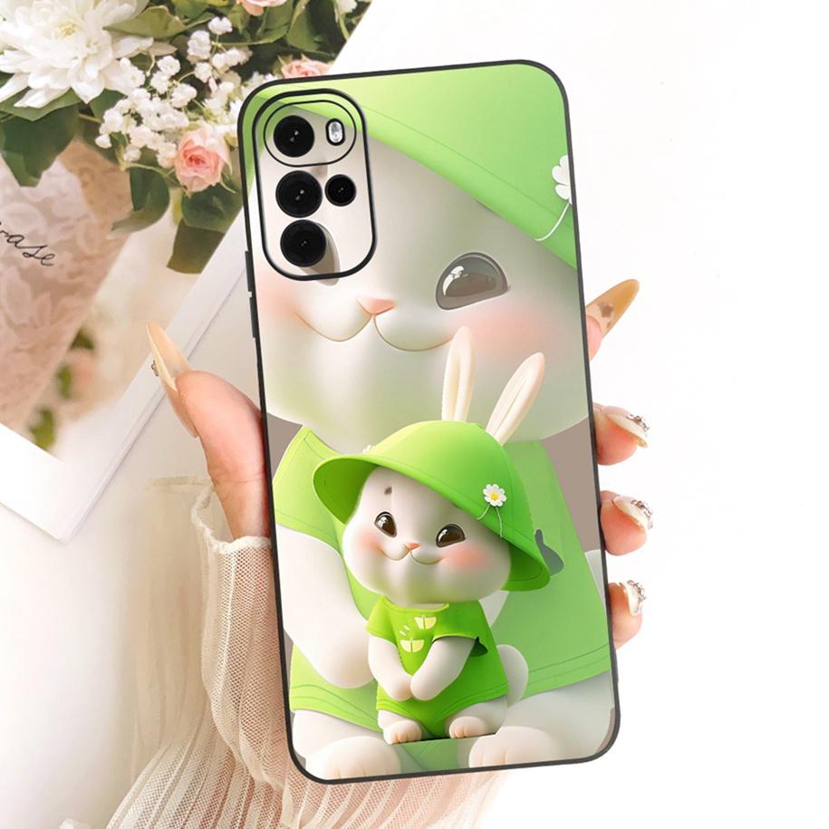 For Motorola Moto G22 G32 G42 Case XT2231-1 XT2235-2 XT2235-2 Cute Cat Butterfly Cartoon Soft Cover For Moto G62 5G MotoG42 Capa