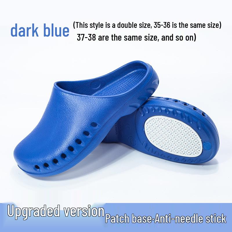 Non-Slip Closed-Toe EVA Surgical Clogs - Soft, Breathable, Comfort for Medical Staff