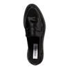Steve Madden Womens/Ladies Marina Patent Leather Casual Low Block Heel Penny Loafers