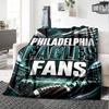 Philadelphia Eagles Blanket Comfortable Great For Seaside Chair Picnics Allseason Use Stylish Decor Unique Gift For Family And Friends Camping