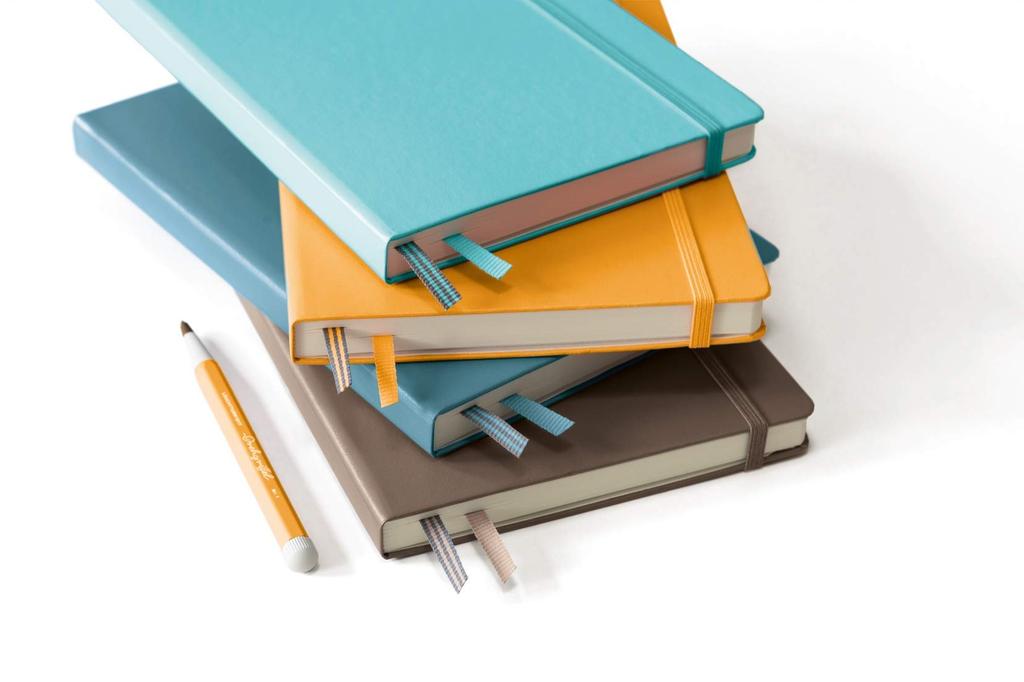 Leuchtturm A5 Stone Officially Imported Notebook, Grid, Blue, 363336,