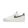 Кроссовки унисекс Air Force 1 Low Retro Ivory Snake 2019 Белый элементально-золотой Темно-ореховый AO1635-100