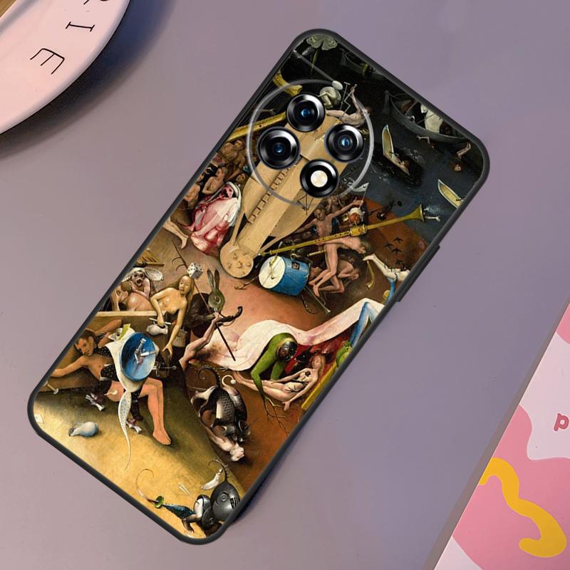Hieronymus Bosch Art Painting Case For OnePlus Nord CE 5 2 3 4 Lite N30 N20 OnePlus 15 13 12 11 9 10 Pro 13R 10T 13T Cover