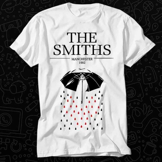 Футболка The Smiths Манчестер 1982, Футболка с постером концерта, Подарок, Унисекс футболка