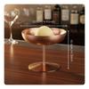 Stainless Steel Ice Cream Glass Unbreakable Goblet Versatile Stemmed