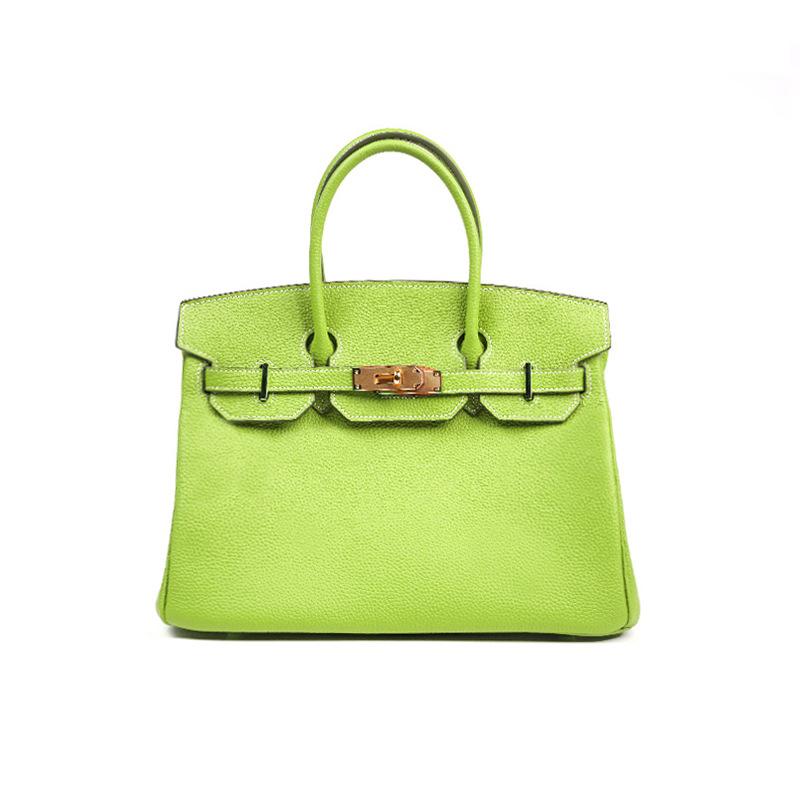 2025 Top-Grade Cowhide Women's Bag Luxury Leather Handbag Fashion Genuine Leather Women's Bag Classic Hundred Styles Handbag