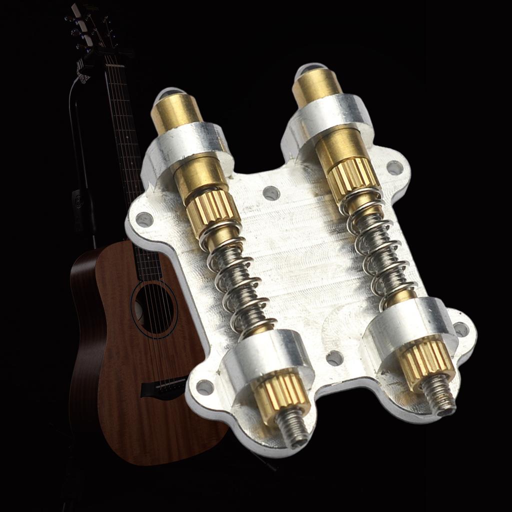 Гитара Двойной Тремоло Стабилизатор Стопор Бридж Система Пружинный Стопор Стабилизатор Комплекты для Электрогитары Аксессуары