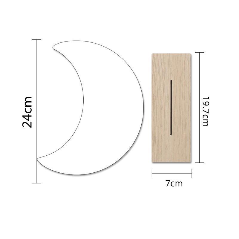 Irregular Acrylic Concave Makeup Mirror - Decorative Photo Prop