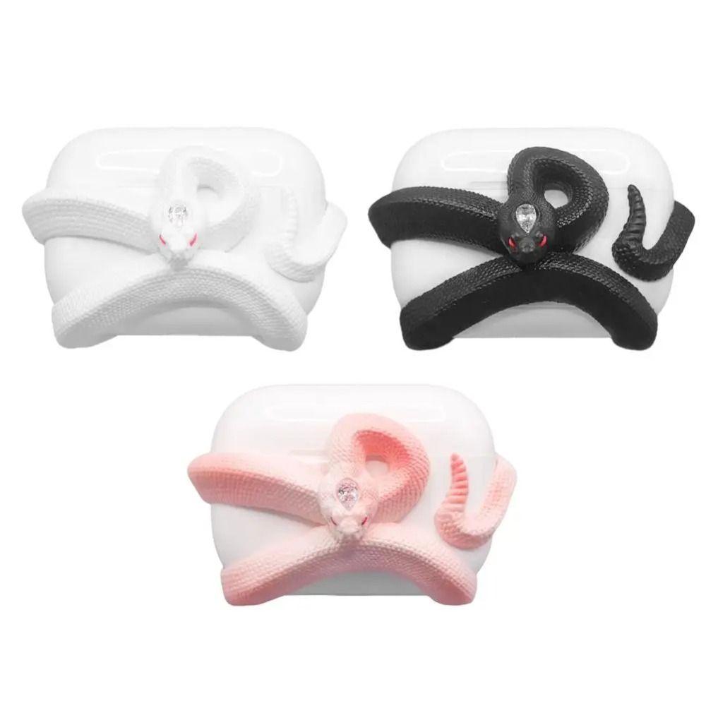 Заводная змея смола защитный чехол для наушников 3D защитная оболочка для AirPods Pro/Pro 1 2 3 4