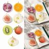 Premium Feeling Reading Mark Transparent Grape Tomato Bookmarks Simulation Bookmark  Student Gift