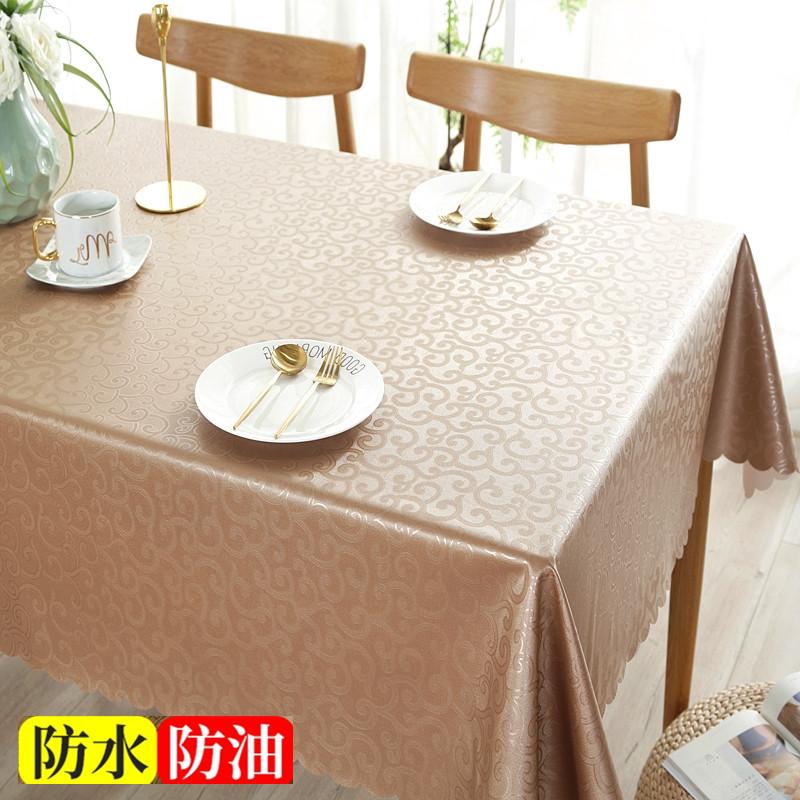 Пластиковая кружевная круглая скатерть, толстая скатерть с разноцветным принтом, водонепроницаемая, маслостойкая, моющаяся, скатерть для стола