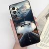 Модный чехол для телефона с рисунком самолета для Samsung A41 A35 A34 A33 A32 A25 A24 A23 A21s A06 A05 A04 A03 Note 10 20 Ultra 5G Черный