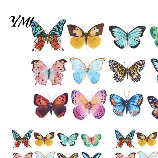 Wedding Party Supplies 36Pcs 3D Butterfly Wall Stickers, Realistic PVC Decals, Removable DIY Room Decor Art for Home Bedroom Living Decorations
