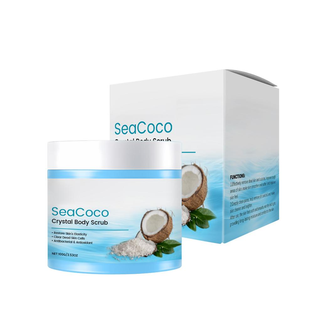 Скраб для тела Crystal Body Scrub Sea Body Scrub для женщин Natural Body Scrub Deep Exfoliating Scrub For All Skin Types Withand Sea Deep C