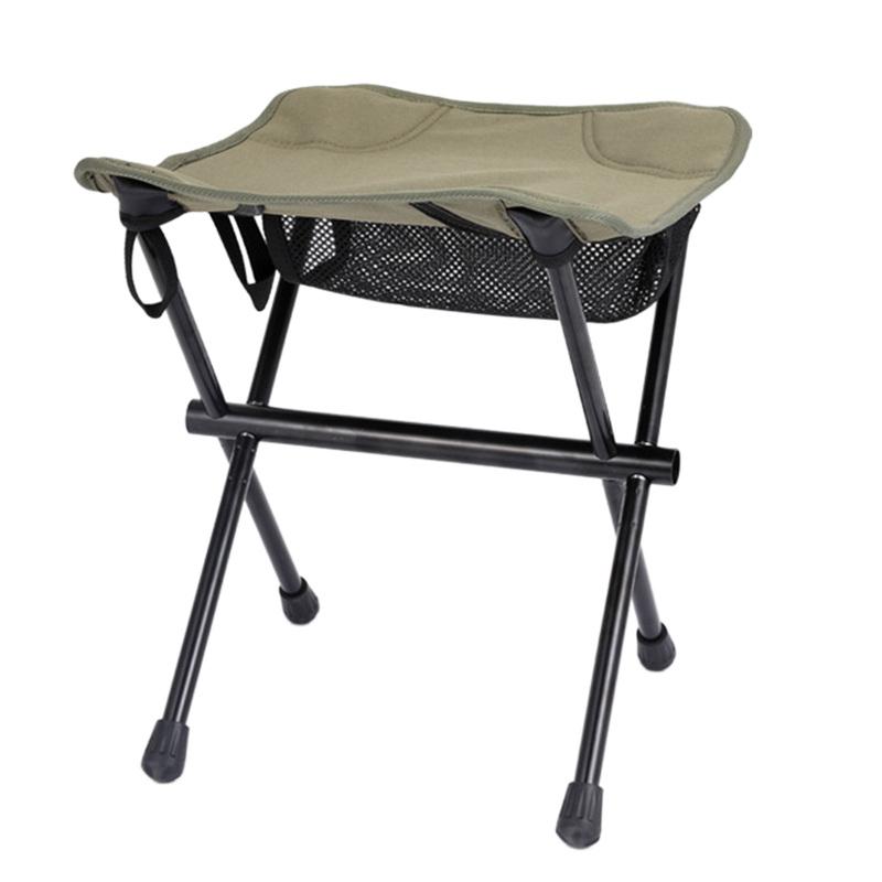 Lightweight Portable Camp Chair Compact Traveling Foot Stool For Travel Picnic Camping Hiking