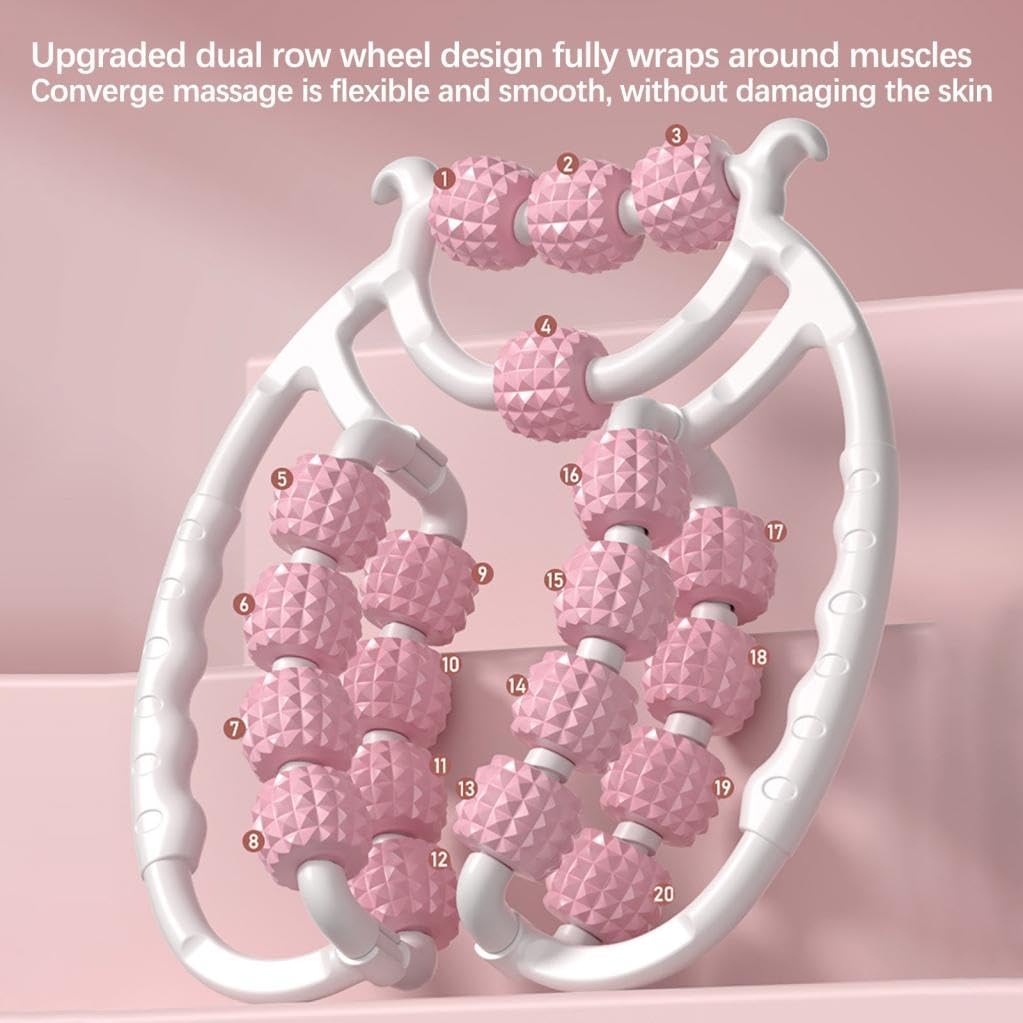 Массажный ролик Ролик Целлюлитный ролик Миорелаксант Круглые зажимы для ног Массаж ног