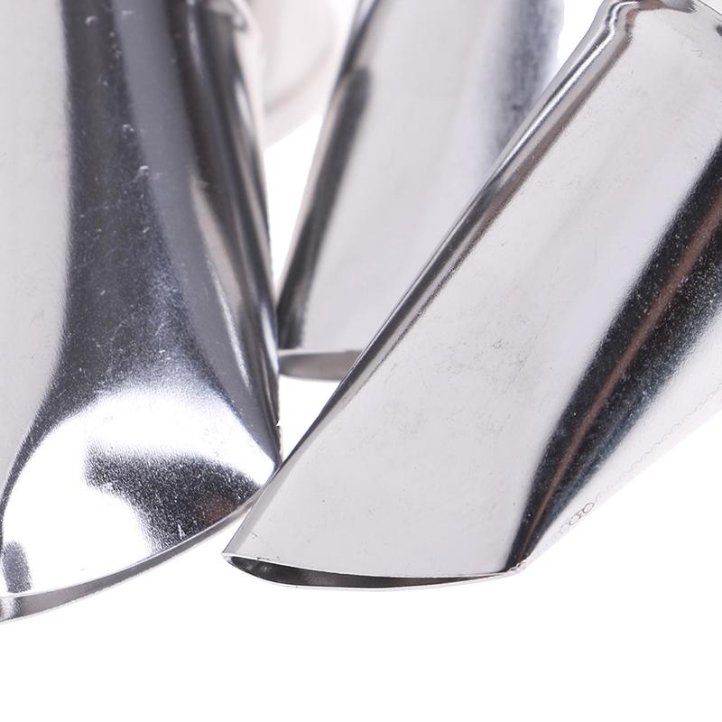 5Pcs Rose Petal Metal Cream Tips Cake Decorating Tool Icing Piping Nozzles