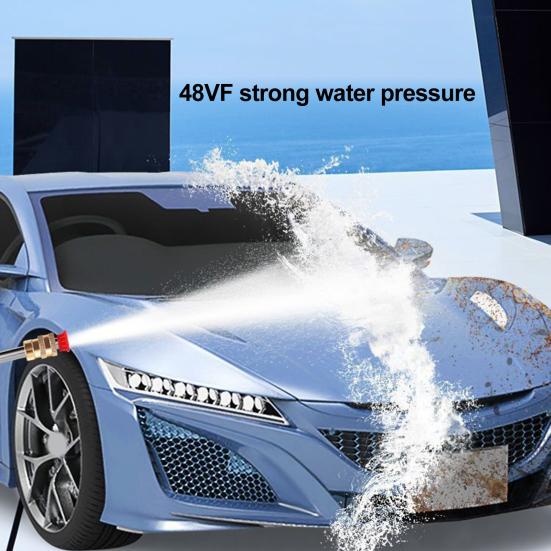 Ручная аккумуляторная мойка высокого давления с электрическим инструментом для мойки автомобилей 6-в-1