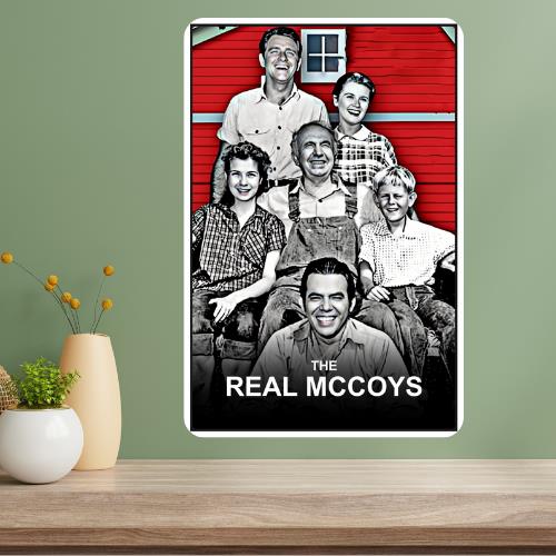 Real McCoys Classic TV Show Metal Poster Sign