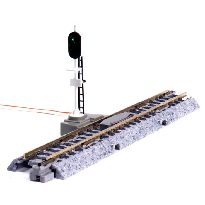 KATO N Gauge 3-Light Automatic Signal SX 64mm with Auxiliary Track 20-606 Multicolor 1/150