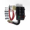 6 Way 12V Waterproof Fuse & Relay Box W/ Pre-Wires Universal For Cars, Trucks, Boat