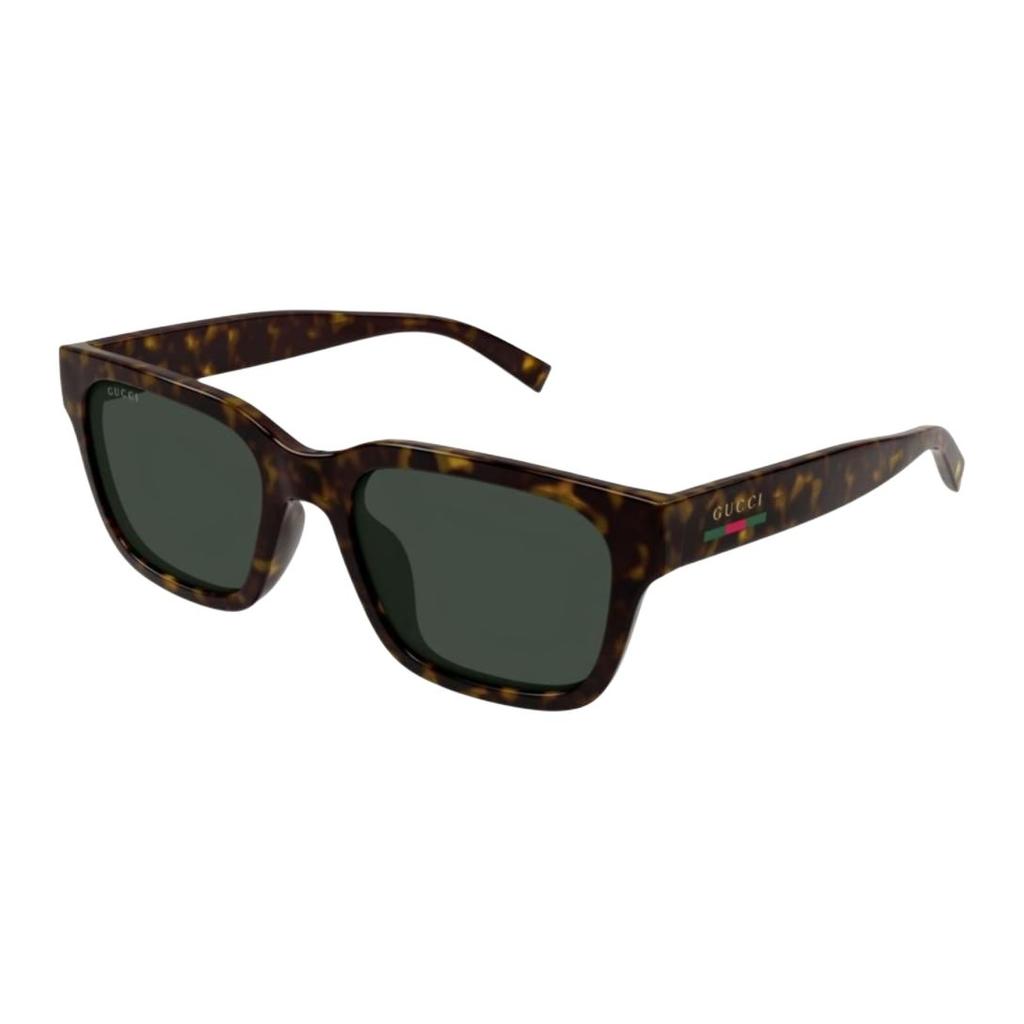 Gucci Full Frame Square Sunglasses Men sunglasses Tortoise GG1857S002