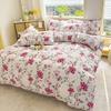 Принтованный комплект из трех предметов, один пододеяльник и пара наволочек (Без подкладки), Подходит для спален, отелей
