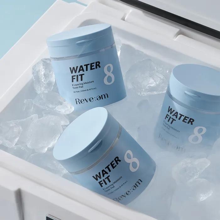 [Влажные подушечки]_Water Fit 8-слойные влаговпитывающие подушечки 60 штук