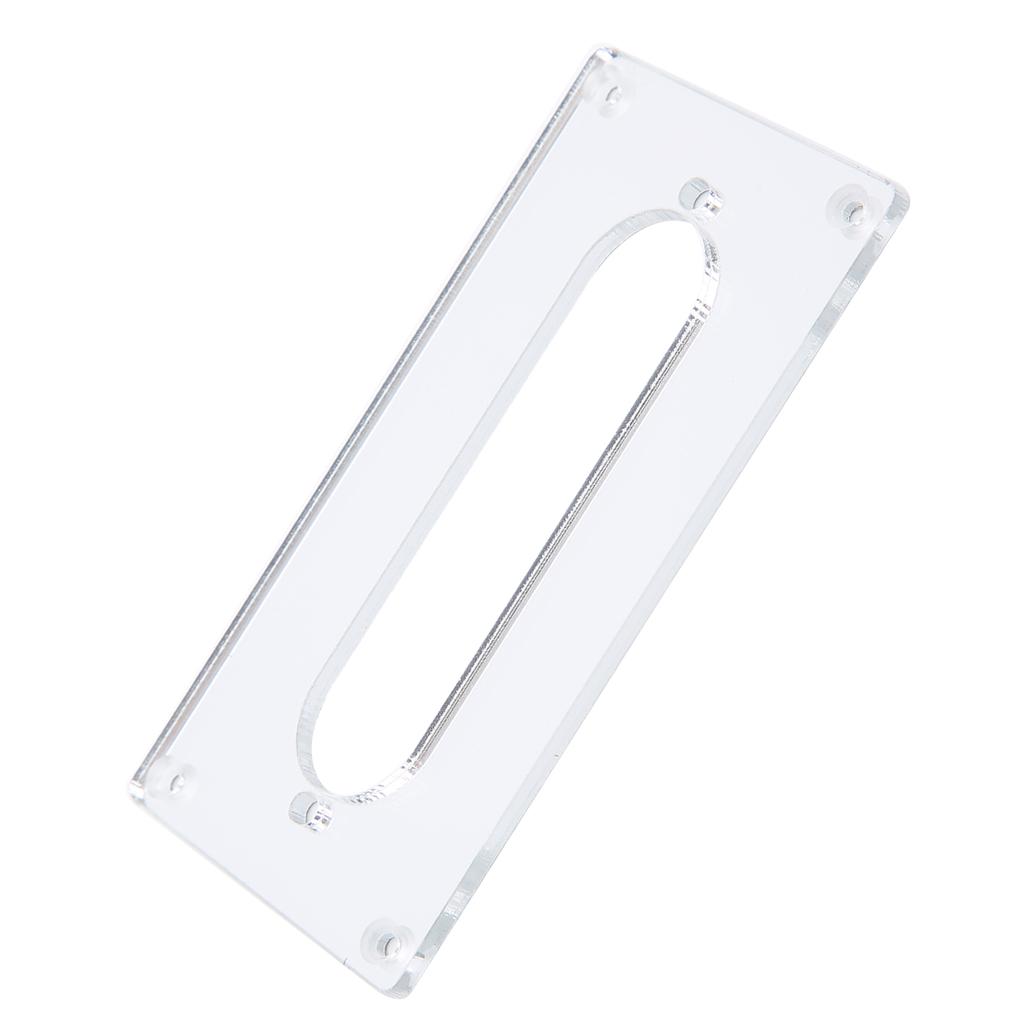 Guitar Pickup Cover Acrylic Frame Mounting Ring Accessory Replacement for Electric