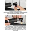 CO2 Bicycle Pump with Tubeless Tire Repair Tool Schrader & Presta Valve CO2 Bike Tire Inflator Aluminum Alloy for MTB Road Bike