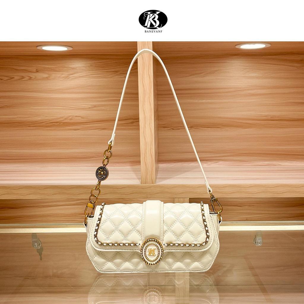 Bani Princess 2024 Высококачественная сумка через плечо и кроссбоди на цепочке с ромбовидным узором